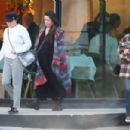 Shannen Doherty – Seen with her mom and a friend at Nicolas Eatery in Malibu
