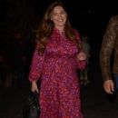 Kelly Brook – Seen leaving the Chiltern Firehouse in London - 454 x 711