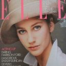 Lisa Butcher - Elle Magazine Cover [United Kingdom] (February 1987)