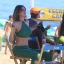 Luciana Gimenez – Enjoying a beach day in Rio de Janeiro