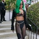 Sevyn Streeter – Arrives to the Lionne Garden FW21 show in Los Angeles - 454 x 681