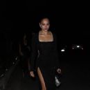 Shanina Shaik – Arrives at Paris Hilton’s wedding party in Beverly Hills