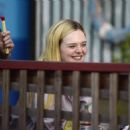 Elle Fanning – Is having a great time with her friends in Los Angeles - 454 x 461