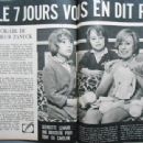 Georgette Lemaire - Télé 7 Jours Magazine Pictorial [France] (21 June 1969) - 454 x 340