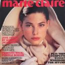 Cristina Piaget - Marie Claire Magazine Cover [United Kingdom] (October 1989)