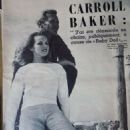 Carroll Baker - Cine Tele Revue Magazine Pictorial [France] (12 July 1962) - 454 x 593