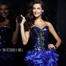 Dayana Mendoza and Ximena Navarrete- for Sherri Hill by Fadil Berisha - 454 x 539