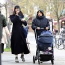 Zawe Ashton – Pictured while out with her newborn baby in North London - 454 x 465