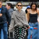 Claire Danes – In a black Adidas dress out in New York