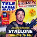 Sylvester Stallone - Télé Cable Satellite Magazine Cover [France] (14 August 2010)