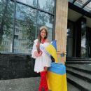 Olga Vasyliv- Departure from Ukraine for Miss Grand International 2022 - 454 x 568