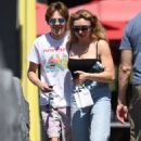 Peyton List – With Jacob Bertrand seen after having brunch together in Los Angeles - 454 x 641
