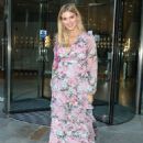 Ashley James – Arriving at her GB News radio show in London