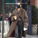 Irina Shayk – Out for a morning stroll in New York