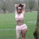 Jemma Lucy – Spotted as she exercises in Hyde Park in London