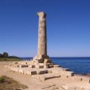 Destroyed Greek temples