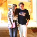 Taylor Hill walk with her boyfriend in West Hollywood