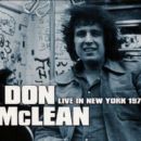 Live in New York 1971 - Don McLean