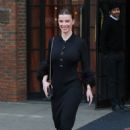 Betty Gilpin – Seen while exits The Bowery Hotel in New York - 454 x 681