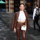 April Banbury – Seen arriving for Meg 2: The Trench Special Fan Screening in London - 454 x 681