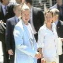 David Beckham and Rebecca Loos