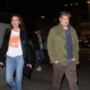 Christa Miller – With Bill Lawrence at Charlotte Lawrence show in Los Angeles - 454 x 636