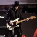 Mick Mars performs onstage at the 2004 Spike TV Video Game Awards at Barker Hanger on December 14, 2004 in Santa Monica, California - 398 x 594