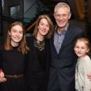 Jeremy Vine and Rachel Schofield with daughters Martha and Anna