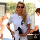 Stella Maxwell – Arrives at Nine Zero One Salon in West Hollywood