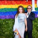 Thali­a  and Tommy Mottola- 73rd Annual Tony Awards - Red Carpet - 384 x 600