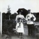 Victoria Battenberg, Tsar Nicholas II and Grand Duchess Anastasia Nikolaevna, 16th - 18th June 1907