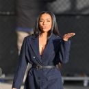 Ariana DeBose – Seen at Jimmy Kimmel Live in Hollywood - 454 x 568
