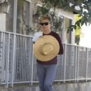 Kim Basinger – out for a walk in Los Angeles