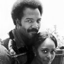 Brenda Sykes and Jim Brown