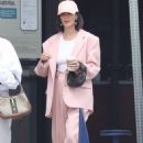 Nicole Trunfio – Dons pink suit in Brentwood - 454 x 682