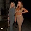 Jess Gale – With Eve Gale and Diana seen at Bagatelle in Mayfair in London - 454 x 579