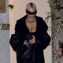 Kim Kardashian – Exit a Tiffany event with her boyfriend Corey Gamble at Sunset Towers