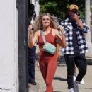 Lindsay Arnold – Leaves the Dancing With The Stars rehearsal studio in Los Angeles - 454 x 636