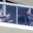 Behati Prinsloo – Seen Adam Levine outside their hotel room while vacationing in Miami Beach