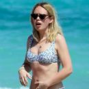 Tanya Burr – Bikini candids at Miami beach - 454 x 681