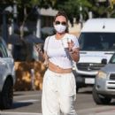 Dorothy Wang – In a white ensemble in Beverly Hills - 454 x 599