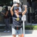 Golnesa Gharachedaghi – With Mercedes Javid on the set of Shahs of Sunset on Robertson Blvd - 454 x 681
