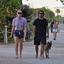 Lindsey Vonn – Seen with her new boyfriend Diego Osorio in Miami Beach - 454 x 365