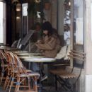 Charlotte Casiraghi – Having lunch with a friend