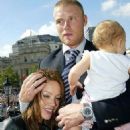 Andrew Flintoff and Rachael Wools