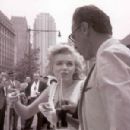 Arthur Miller & Marilyn Monroe spotted in  New York, June, 12 1957 - 454 x 301