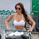 Chloe Ferry – Shopping with her mum at Morrisons supermarket in Newcastle - 454 x 557