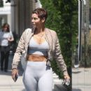 Nicole Murphy – Seen during lunch with a friend in Beverly Hills - 454 x 303