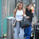 Rita Ora – pictured arriving at the JFK Airport in New York