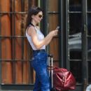 Emily Ratajkowski Steps Out About In New York City